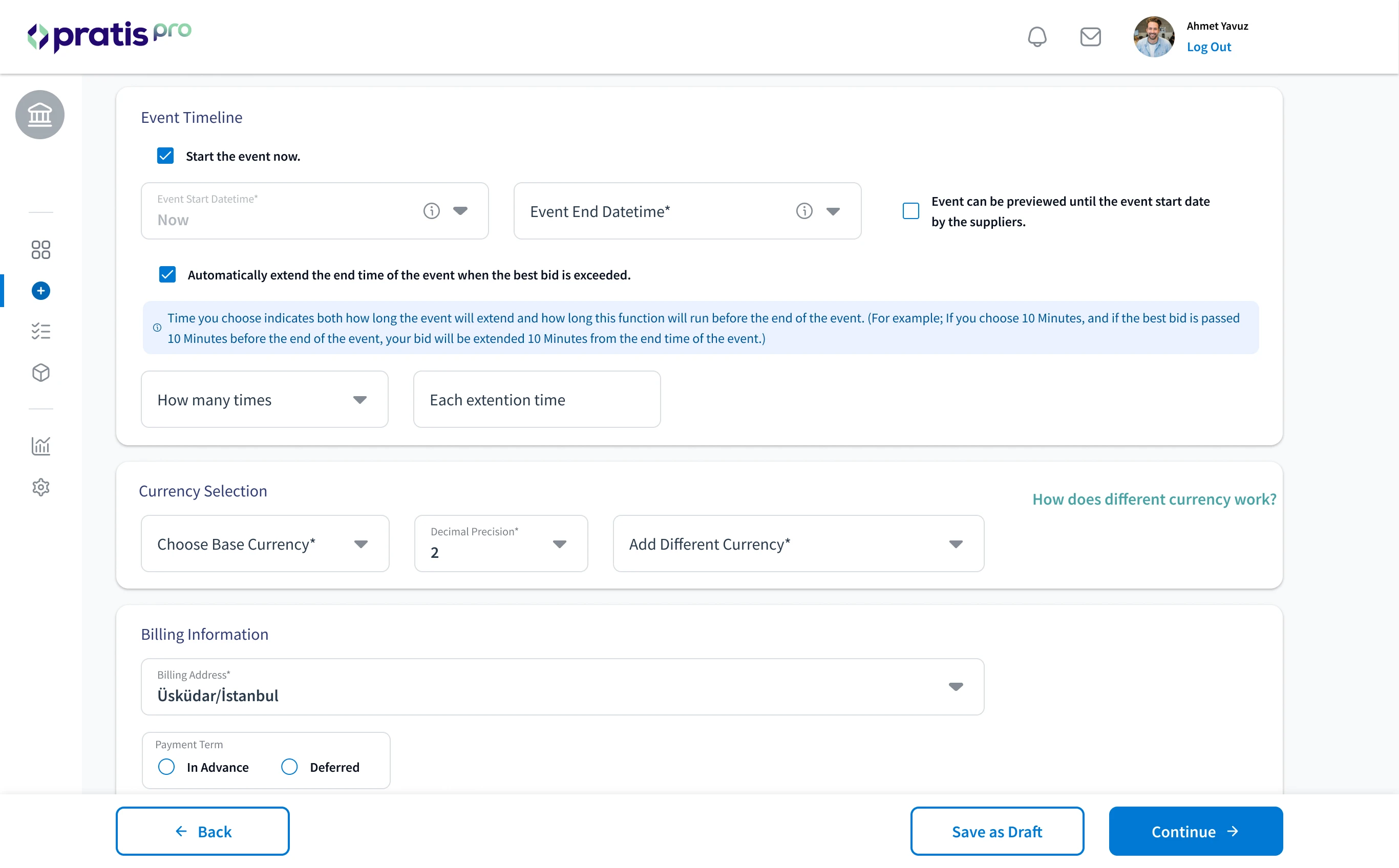 Multi-Currency, Language and Time Zone Support